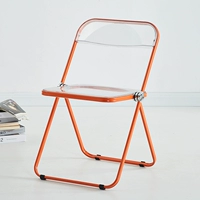 Прозрачный кресло -апельсиновый рамный прозрачный цвет