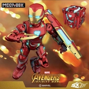 Mô hình lắp ráp robot biến dạng 52TOYS MEGABOX Iron Man MK50 Avengers 4 tay - Gundam / Mech Model / Robot / Transformers