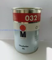 Германия Marabu/Мужская чернила Baose Printing Ink/Glass Metal Ink Gl032 Ocean Red содержит 13%налог