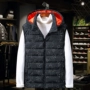 300 kg nam mùa đông cộng với phân bón XL cotton vest sinh viên béo áo vest cotton lớn độn bông xuống vest áo vest trung niên