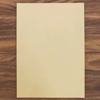 A4 Blank Leather Letter Paper