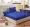 Thảm trải sàn màu nâu đơn đặt nệm giường Simmons nệm bọc giường đôi 1,21,5  1,8 m