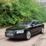 Mô hình xe hợp kim 1:32 Audi A8 sedan kéo lại âm thanh và ánh sáng đồ chơi cửa xe mô phỏng cờ đỏ hợp kim mô hình xe - Chế độ tĩnh mô hình xe buýt