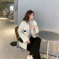 Куртка, кардиган, жакет, бюстгальтер-топ, в стиле Шанель, в корейском стиле, 2020