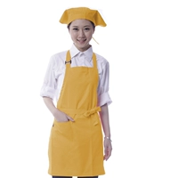 Желто-короткая висящая шея