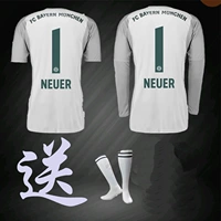 Áo thủ môn 1819 Neuer đồng phục bóng đá dài tay Thủ môn tay ngắn 	găng tay thủ môn giá rẻ