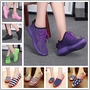 Mùa xuân và mùa hè mới Bắc Kinh cũ giày vải giày của phụ nữ trung niên mẹ giày Lok Fu giày thấp để giúp đáy mềm phẳng với đôi giày đơn giản giày giày fila nữ