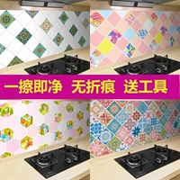 Кухня, термостойкая водонепроницаемая наклейка, самоклеющиеся обои, плита на стену
