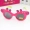 Trẻ em lợn Peggy kính râm bé trai và bé gái kính râm phim hoạt hình em bé kính râm UV bảo vệ bé gái phân cực - Kính đeo mắt kính kính trẻ em