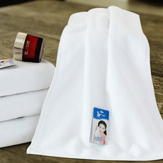 Полотенце для гостиницы 孚日洁玉纯白色加厚毛巾纯棉成人酒店毛巾男女家用洗脸毛巾洁面巾