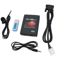 Подходит для Toyota 6+6 Bluetooth 5.0 Voice Call USB+Aux Audio Care Cabin Mp3 Digital Disc Box