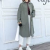 1 Áo khoác nữ cashmere hai mặt 2019 của Hàn Quốc Áo len Dongdaemun - Áo len lót đôi Áo len lót đôi