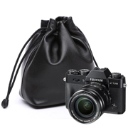 Fuji XT20 Leica micro túi máy ảnh đơn Túi lưu trữ da bò Canon M6M3 túi chống sốc bảo vệ túi xách tay - Phụ kiện máy ảnh kỹ thuật số