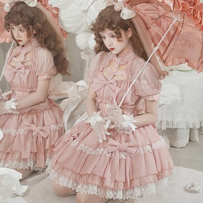 taobao agent Genuine design Japanese cute dress, Lolita style