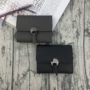 2018 nữ túi mới người Anh ví ngắn rắn màu siêu mỏng nhỏ ví tiền xu đơn giản hoang dã dễ thương ví ví cầm tay nữ gucci