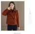 Áo khoác len ngắn nữ 2018 mới mùa thu áo khoác ngắn phiên bản Hàn Quốc của áo khoác len mỏng - Áo Hàn Quốc áo dạ croptop Áo Hàn Quốc