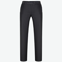 Youngor quầy xác thực phù hợp với len màu đen tay áo lụa mỏng phù hợp với phiên bản quần 26381A - Suit phù hợp quần kaki nam đẹp