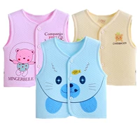 Áo vest cotton trẻ em xuân hè thu đông Áo vest bé nam ấm áp cho nam vest vest 0-2 tuổi - Áo ghi lê cửa hàng quần áo trẻ em