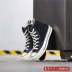 Master home stock Converse Converse 1970s Samsung tiêu chuẩn giày vải cao cổ điển màu đen và trắng cao 162058C giày the thao nam giá rẻ Plimsolls