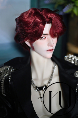 taobao agent [MU Twilight] BJD hand -changing hair style hair, short three -point wig men and women universal soft high temperature silk