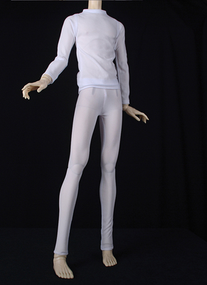 taobao agent BJD baby uncle's body 3 minutes, 6 minutes, 4 points, anti -chromato clothing white leggings long sleeve long sleeves can buy a free shipping