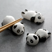 Sáng tạo dễ thương giữ đũa Đũa gốm đũa đũa bộ đồ ăn đặt mô hình Panda cần thiết hàng ngày