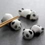 Sáng tạo dễ thương giữ đũa Đũa gốm đũa đũa bộ đồ ăn đặt mô hình Panda cần thiết hàng ngày đĩa giấy dùng 1 lần