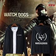 Asa new watchdog 2 áo khoác Châu Âu và Hoa Kỳ trò chơi đồng hồ chó thời trang xung quanh hoodies nam nữ quần áo Wei - Game Nhân vật liên quan