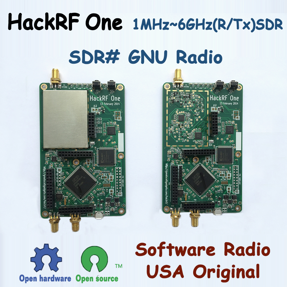 hackrf one 1- 6ghz open source software radio platform sdr