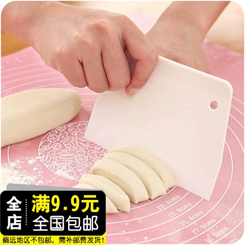 Пластиковый скребок, нож для рисового ролла, торта, булочка на пару, нож для резки скребка для крема, снежинки, кондитерские изделия, бытовые инструменты для выпечки, трапеция