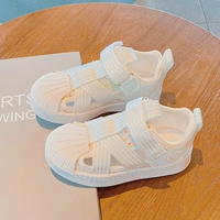 Летние кроссовки, детская дышащая универсальная модная белая обувь, повседневная обувь для мальчиков, коллекция 2021