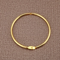 Внутренний диаметр одного кольца 15 мм золота 30 прокатного электричества