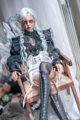 taobao agent Spot in Moxia Society Wilderness 4 points 3 points Uncle Girl BJD Heavy Industry Shirts Boufeng Retro CD2