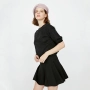 CHỈ đầu mùa xuân sản phẩm mới lỏng quanh cổ ngắn tay giản dị dress nữ-116361510 thiết kế thời trang nữ