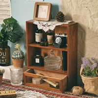 Настольная деревянная косметическая коробка для хранения, чашка, система хранения, духи