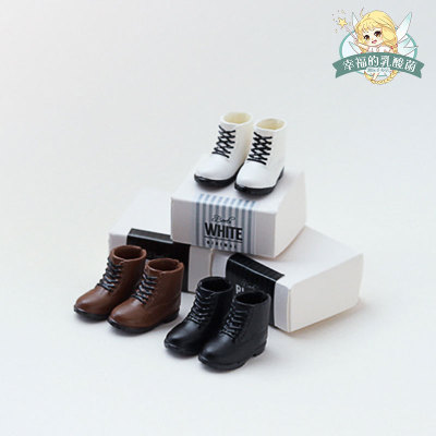 taobao agent Korean baby clothes OB11 shoes ninimal high -waisted boots Martin shoes Martin boots British retro shoes