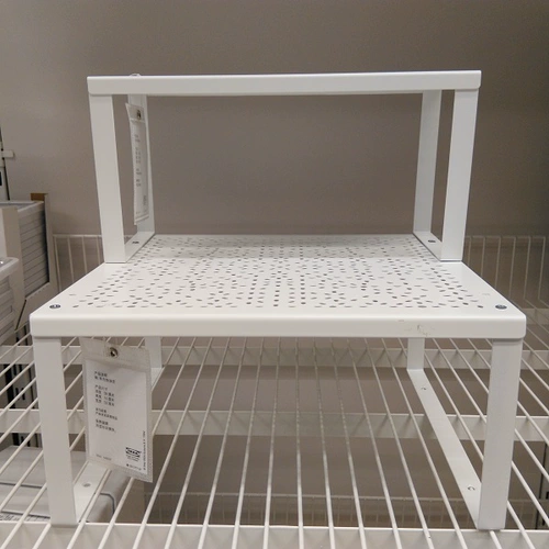 Ikea Ikea Warura Shelf Plug -in -in разделы хранения организуют кухонную стойку.