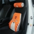 Đệm hỗ trợ thắt lưng ô tô mút hoạt hình hoạt hình bằng vải cotton và vải lanh hỗ trợ thắt lưng lưng lớn đệm thắt lưng gối cổ gối cung cấp tựa đầu xe hơi phụ kiện trang trí xe ô tô phu tung oto gia re Phụ kiện xe ô tô