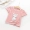 Áo thun bé gái giản dị hè 2019 bé gái mới mặc sọc hoạt hình áo thun thủy triều bé gái áo sơ mi hoang dã Hàn Quốc áo thun cho bé gái 2 tuổi