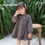 Áo bé gái Zhou Xiaoni mùa thu đông 2018 mới cho bé ngoại quốc cộng với áo công chúa nhung dày đồ len cho bé