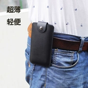 Túi điện thoại di động đơn siêu mỏng và nhẹ 4.7 5.5 6.2 inch đeo đai nam treo dọc Túi đa chức năng
