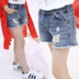Cô gái quần short denim 2018 mùa hè mới phần mỏng thời trang lỏng lẻo 8 trẻ em lớn 10 Hàn Quốc phiên bản 12 bên ngoài mặc 15 tuổi Quần jean