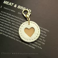 Любовь кожаная карта (выгравированная именная звонок)