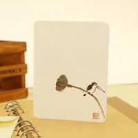 Zen Model-King Bird Ink Lotus