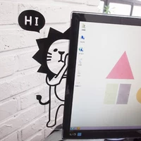 Модель льва слева