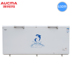 tủ đông alaska bd-400c Aucma Aucma BC BD-730 Tủ đông Thương mại Công suất lớn Tủ lạnh ngang Tủ đông lớn - Tủ đông tủ đông công nghiệp 4 cánh Tủ đông