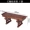 Mahogany thu nhỏ đồ nội thất ngồi xổm ngăn kéo bàn trường hợp cánh gà hình chữ nhật bằng gỗ chạm khắc cơ sở nhỏ cho bàn - Bàn / Bàn