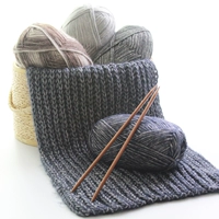 Шерстяной плетеный детский шарф ручной работы подходит для мужчин и женщин для влюбленных, свитер