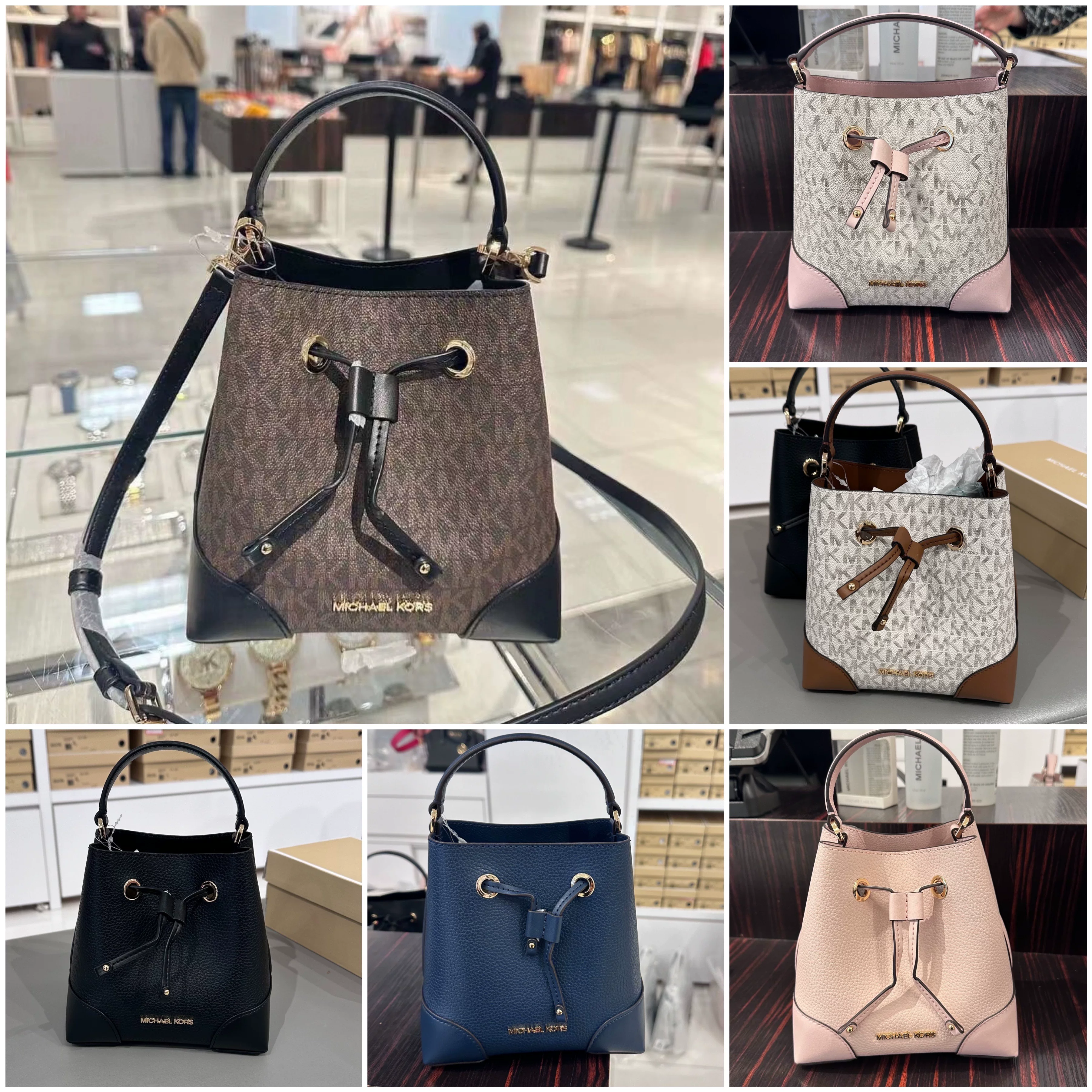 Кошелёк-мешок небольшого размера Michael Kors, прямой импорт из США, прямая поставка из Нью-Йорка