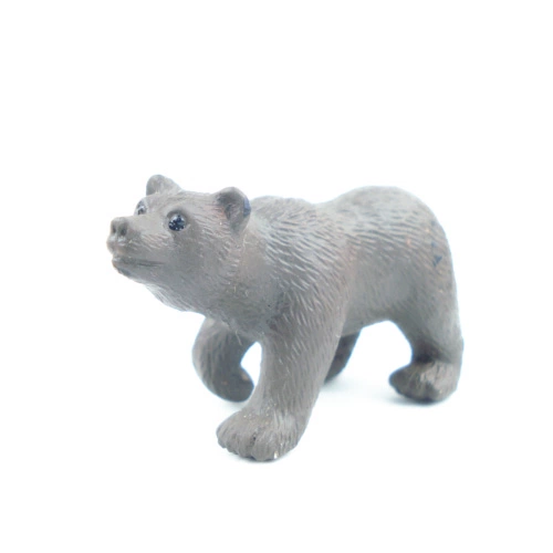 Đồ chơi nhận thức trẻ em safari mô phỏng mô hình động vật đồ trang trí động vật hoang dã gấu đen - Đồ chơi gia đình